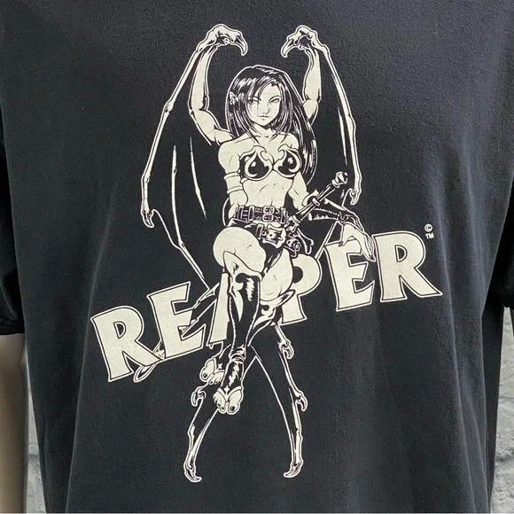 Vintage Reaper Branded Devil Girl Tee - Picture 3 of 7